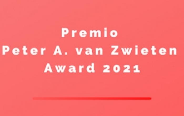 Premio Peter A. Van Zwieten Award 2021