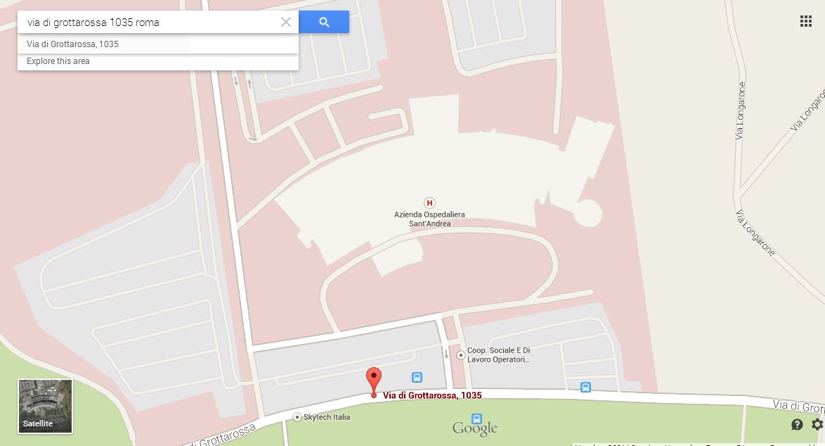 Operative site of Clinical and Molecular Medicine Department